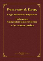 Okładka ksiązki pt. Przez region do Europy