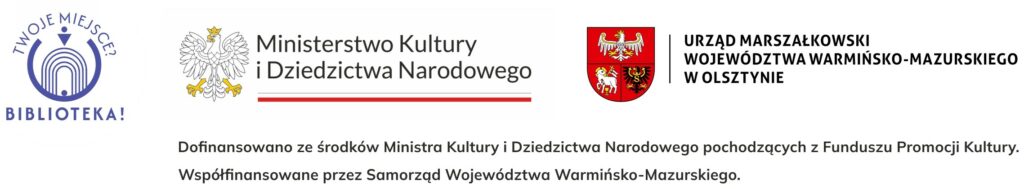Logotypy projektu Twoje miejsce? Biblioteka